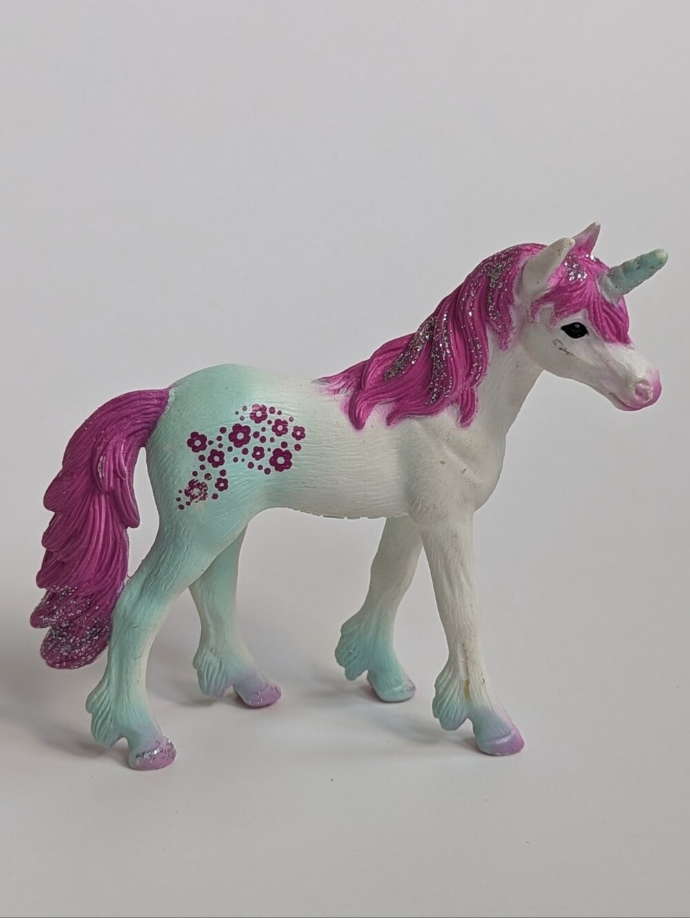 Schleich Glitter Unicorn Mare Figure (Retired Collectible)